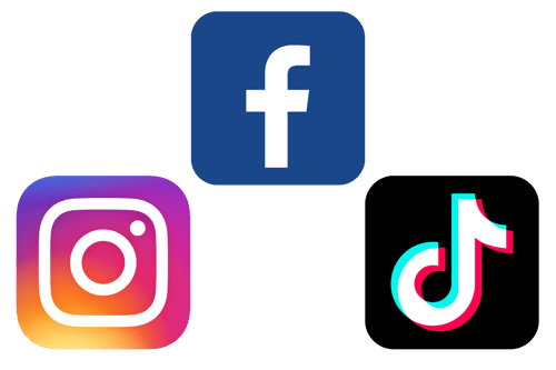 social media logos