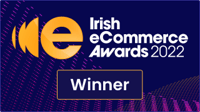 Irish eCommerce Awards 2022 Winner badge