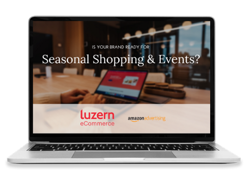 Amazon Seasonal Shopping & Events eGuide cover
